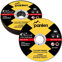 10 Pack Panlen Cutting Wheel,4-12 Inch Metal Stainless Steel Cut-Off Disc,Thin Metal Cutting Disc For Angle Grinder By Panlen (10)