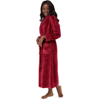 Turquaz Plush Robes For Women, Soft Warm Fleece Bathrobe For Women, Long Comfy Womens Robe