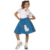 Poodle Skirt W/Shirt-Bl-Med