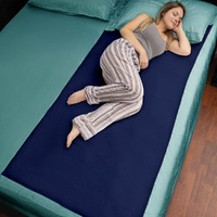 Inspire Waterproof Mattress Pad, Dark Colored To Hide Stains, Oversized 34X 72 - Quilted, Bed Pad For Incontinence Washable, For Adults And Kids Reusable Underpad