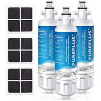 Pureplus 469690 Lt700P Replacement For Lg Kenmore Elite 9690, Adq36006102, Adq36006101, Lfxs30766S, Lfx28968St, Lfx31925St, Lfx31945St, Rwf1052, Lt120F, Refrigerator Water And Air Filter Combo, 3Pack