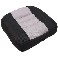 Car Booster Seat Cushion Heightening Height Boost Mat,Breathable Mesh Portable Car Seat Pad Fatigue Relief Suitable For Trucks,Cars,Suvs,Office Chairs,Wheelchairs(Blackgrey)