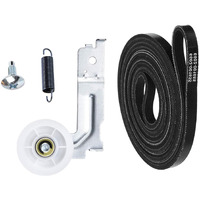 Upgraded Pulley Belt Parts For Samsung Dryer, 6602 001655 Dryer Belt And Dc93-00634A Idler Pulley Enhanced ],Dc61-01215B Tension Spring,Replacement Dv45H7000Ew,Dv48H7400Ew,Dv42H5000Ew,Dv48J7700Ew