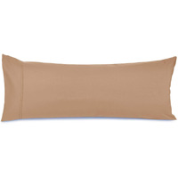 Nestl Body Pillow Cover - Soft Body Pillow Pillowcase - Lightweight Mocha Pillowcase - Microfiber Body Pillow Case Cover - 20X54 Inches - Envelope Closure