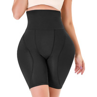 Pop Closets Women Shapewear Butt Lifter Body Shaper Panties High Waist Hip Padded Enhancer Booty Lifter Tummy Control Panty Black
