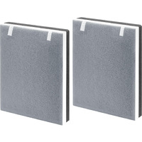 2 Pack Vital 100 True Hepa Replacement Filter Compatible With Levoit 100 Air Purifier, H13 And High-Efficiency Activated Carbon Set, Part Number 100-Rf