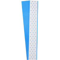 10 Pieces Wig Tape Strips Double Sided Bonding Clear Waterproof Adhesive Tape Hair Tape For Lace Wig Toupee Hairpiece (Blue Hole Plus)