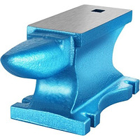 Happybuy Single Horn Anvil 55Lbs, Cast Iron Anvil Blacksmith Withstands Heavy Blows,Anvil Rugged Round Horn Anvil Blacksmith Jewelers Metalsmith Tool, For Sale Forge Tools And Equipment