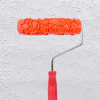 7'' Patterned Paint Roller For Wall Decoration Classic Brick Embossing Texture Rubber Roller (Eg321T)