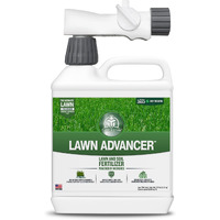 Turf Titan Lawn Advancer - Lawn Fertilizer For Green Grass - Liquid Fertilizer For Lawn, Garden, And Plants - Grass Fertilizer For Lawn Soil Health - Hose End - 32 Oz