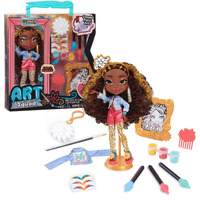 Art Squad Vannah 10-Inch Doll & Accessories With Diy Craft Painting Project, Kids Toys For Ages 3 Up By Just Play