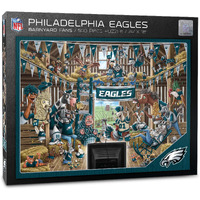 Youthefan Nfl Philadelphia Eagles Barnyard Fans 500Pc Puzzle