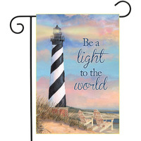 Coastal Lighthouse Summer Garden Flag Shoreline Pier 12.5"" X 18"" Briarwood Lane