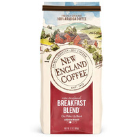 New England Coffee Breakfast Blend Medium Roast Ground Coffee, 12Oz Bag (Pack Of 3)