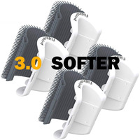 30 Softer Cat Self Groomer With Catnip, Dog Cat Corner Groomer,Wall Corner Scratcher Comb,Grooming Massage Brush, Perfect Scratch Massager Tool For Long  Short Fur Kittenpuppy