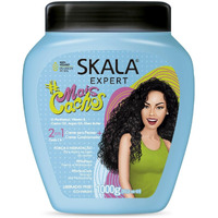 Skala Hair Type 3Abc - Eliminate Anti Frizz, For Curly Hair -2 In 1 Conditioning Treatment Cream And Cream To Comb -100% Vegan - Extra Large Size 35.2 Oz