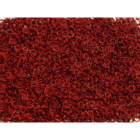 Chainmail Joe 1/2 Pound Red Anodized Aluminum Jump Rings 18G 7/32"" Id (3600+ Rings)