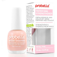 Probelle Tinted Nail Strengthener, Colored Nail Strengthening Treatment, Nail Growth And Repair, Stops Peeling, Splits, Chips, Cracks, And Strengthens Nails (05 Fl Oz (Pack Of 1), Petal Pink)