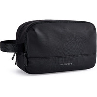 Bagsmart Travel Toiletry Bag For Men, Dopp Kit Water Resistant Shaving Bag For Toiletries Accessories, Black-Medium