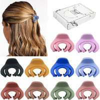 Small Hair Clips For Women Girls Kids, Tiny Hair Claw Clips For Thinmedium Thick Hair, 15 Inch Mini Hair Jaw Clips Matte Octopus Clip Nonslip Spider Clip With Gift Box (Pack Of 10 Colors)