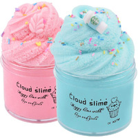 Hundun 2 Pack Cloud Slime Blue And Pink Supplies Stress Relief Toy Scented Diy Putty Sludge Toy Gifts For Girls And Boys (Blue&Pink)