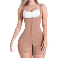 Sonryse P211 Fajas Colombianas Posparto C-Section Postpartum Shapewear For Women Mocha Xl