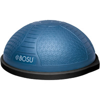 Bosu Half Ball Home Balance Exercise Trainer For Strength And Flexibility Workouts With Built To Last Burst Resistant Material And Hand Pump, Blue