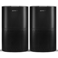 Puroair Hepa 14 Air Purifier For Home Large Room - Covers 1,115 Sq Ft - Air Purifier For Allergies And Pets - Automated Air Quality Sensor - Captures 99.99% (2 Pack)