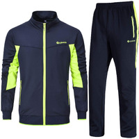 Rdruko Men's Jogging Suit 2 Piece Sportwear Sweat Suit Sets(Blue Green, Us L)