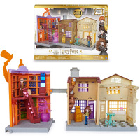 Wizarding World Harry Potter, Magical Minis Diagon Alley 3-In-1 Playset With Lights & Sounds, 2 Figures, 21 Accessories, Kids Toys For Ages 6 And Up