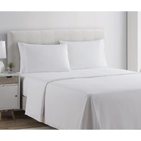 Clara Clark California King Sheets Set, Deep Pocket Bed Sheets For Cal King Size Bed - 4 Piece Bed Sheet Set, Extra Soft Bedding Sheets  Pillowcases, White Sheets Cal King