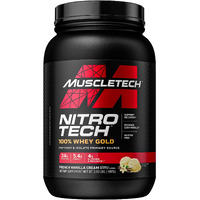 Whey Protein Powder | Muscletech Nitro-Tech Whey Gold Protein Powder | Whey Protein Isolate Smoothie Mix | Protein Powder For Women & Men | Vanilla Protein Powder, 2 Lbs (28 Servings)-Package Varies