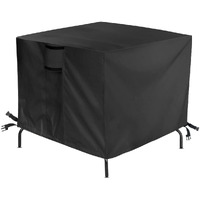 Jungda Outdoor Table Cover,42 Inch Square Patio Table Cover,Waterproof Outside Table Cover Furniture Cover - 42 X 42 X 28 Inch