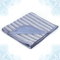Ailemei Cooling Blanket For Hot Sleepers, Double Sided Cold Effect, Lightweight Breathable Summer Blanket, Throw Blankets For Couch, Transfer Heat To Keep Body Cool For Night Sweats Menopause, 50""X70""