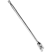 Maxpower 18-Inch Breaker Bar 1/2-Inch And 3/8-Inch Drive Dual-Drive Flex Handle Chrome-Plated Drvie