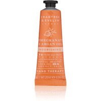 Crabtree & Evelyn Nourishing Hand Cream Therapy, Pomegranate And Argan Oil, 0.86 Oz
