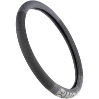 Hooey Lounger Steering Wheel Cover | Heather Black, Single