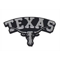 The University Of Texas Longhorns Metal Auto Emblem (Retro)