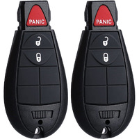 Key Fob Fobik Replacement Fits For Dodge Ram 1500 2500 3500 2009 2010 2011 2012 Journey Challenger Grand Caravan Chrysler Town And Country Jeep Grand Cherokee Commander Keyless Entry Remote Control