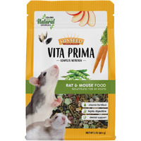 Sunseed Vita Prima Complete Nutrition Rat  Mouse Food, 2 Lbs