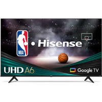 Hisense A6 Series 65-Inch Class 4K Uhd Smart Google Tv With Voice Remote, Dolby Vision Hdr, Dts Virtual X, Sports & Game Modes, Chromecast Built-In (65A6H, 2022 New Model)