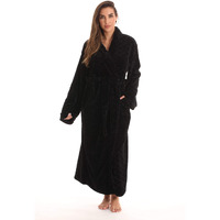 Just Love Kimono Robe Long Bath Robes For Women 6813-Blk-M