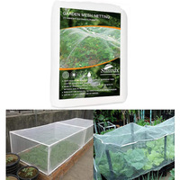 Smirdx Ultra Fine Garden Mesh Netting, Bird Screen Barrier Netting, Thicken Plant Covers Protect Plant Fruits Flower Vegetable Strawberry Health Growing (1, 13 X 9.9Ft)