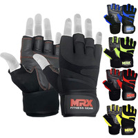 Mrx Weightlifting Gloves For Men Workout Gloves Mens Wrist Support Lifting Gloves Male Gym Gloves Workout Gym Accessories For Men Weight Lifting Fingerless Gym Exercise For Powerlifting