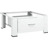 Vidaxl Washing Machine Pedestal With Drawer White