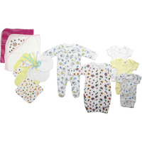 Newborn Baby Girls 14 Pc Layette Baby Shower Gift Set