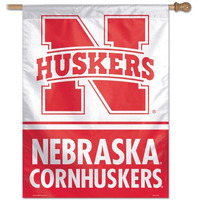 Nebraska Cornhuskers Banner 28X40 Vertical