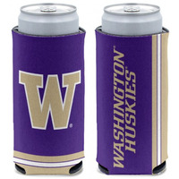 Washington Huskies Can Cooler Slim Can Design