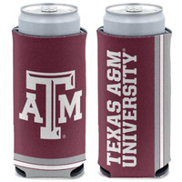 Texas A&M Aggies Can Cooler Slim Can Design