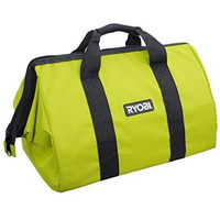 4 Set - New Ryobi 18"" X 12"" X 12"" Contractors Heavy Duty Green Tool Bag